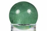 Polished Green Fluorite Sphere - China #319763-1